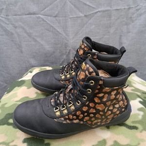 % Keds Scout Boot II Water Resistant Shoe Leopard Print WF64291 Womens 10W A54